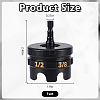 Aluminium Nut Zipper Drill Attachment Socket Wrench Tool FIND-WA0001-24-2
