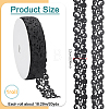 20 Yards Flower Polyester Lace Trim OCOR-WH0077-085C-2