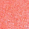 6/0 Inside Colours Transparent Glass Seed Beads X1-SEED-T007-07H-2