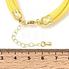Microfiber Leather Multi-strand Cord Bracelets Makings FB-CBA983F-01G-14-3