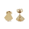 PVD Vacuum Plating 304 Stainless Steel Stud Earrings for Women EJEW-A048-46A-G-2