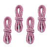 4Pcs Rhinestone Round Cord Shoelace FIND-TA0010-44P-03-1