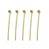 Brass Ball Head Pins KK-R020-04G-1