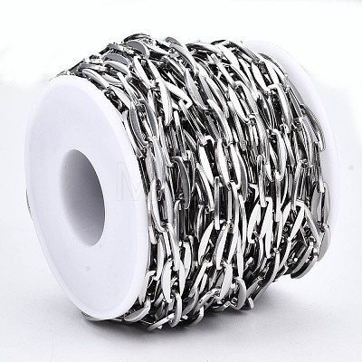 304 Stainless Steel Link Chains CHS-T003-19P-NF-1