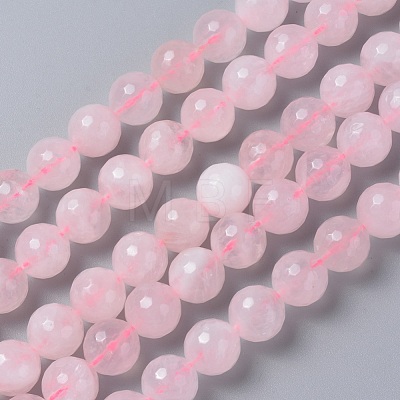Natural Rose Quartz Beads Strands G-C065-12mm-3-1