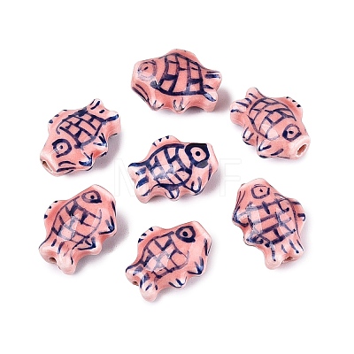Handmade Porcelain Beads PORC-Q007-09H-1