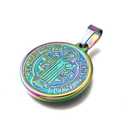 Ion Plating(IP) 304 Stainless Steel Pendants STAS-A053-24A-M-1