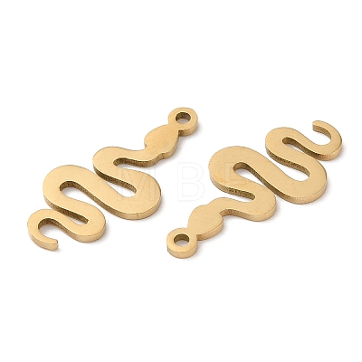 201 Stainless Steel Pendants STAS-A084-04G-1