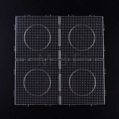 ABC Plastic Pegboards used for 5x5mm DIY Fuse Beads DIY-X0293-99-1
