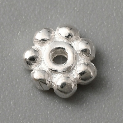 925 Sterling Silver Spacer Beads STER-WH0013-05A-S-1