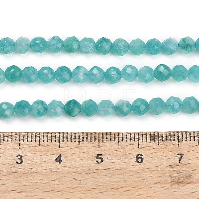 Natural Amazonite Beads Strands X-G-T152-A01-4mm-1