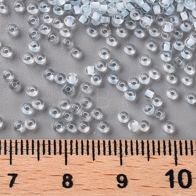 11/0 Grade A Transparent Glass Seed Beads X-SEED-N001-D-217-1