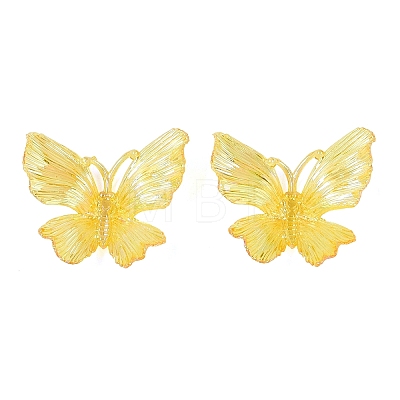 Transparent Plastic Pendants KY-N025-44E-1