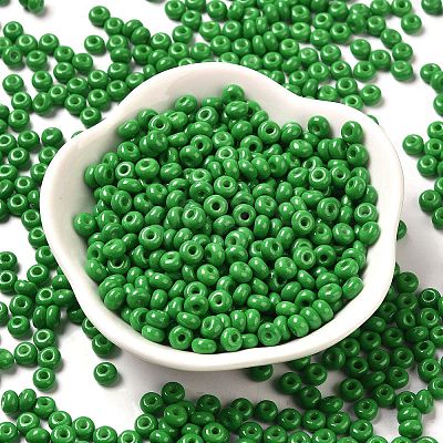 Baking Paint Glass Seed Beads SEED-B001-02A-05-1