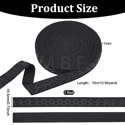 Silicone Non Slip Knitted Elastic Belt OCOR-WH0060-65-1