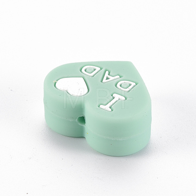 Food Grade Eco-Friendly Silicone Focal Beads SIL-N002-10J-1