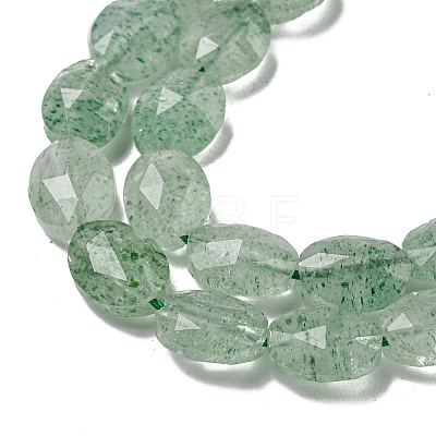 Natural Green Strawberry Quartz Beads Strands G-P544-D10-01-1