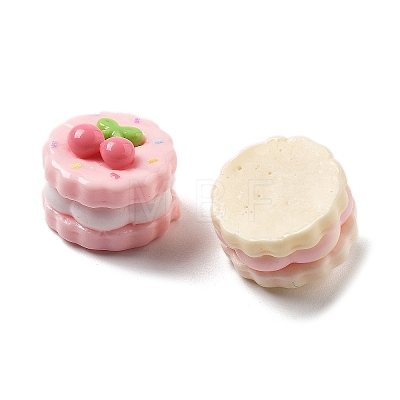 Cute Mini Cartoon Food Series Resin Cabochons CRES-I038-02D-1