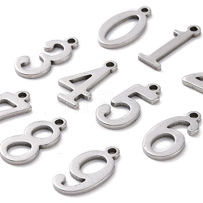 304 Stainless Steel Charms STAS-R108-1