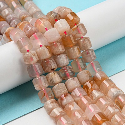 Natural Cherry Blossom Agate Beads Strands G-M420-L01-04-1