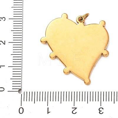 304 Stainless Steel Pendant Cabochon Settings STAS-Z204-04G-02-1