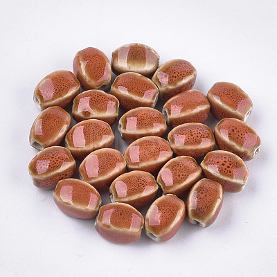 Handmade Porcelain Beads PORC-S498-07S-1