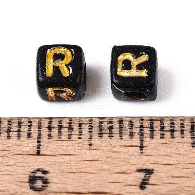 Opaque Acrylic Beads SACR-T035-20R-1