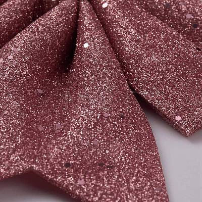 Glitter Cloth Bowknot Pendant Decoration DIY-I112-01B-1