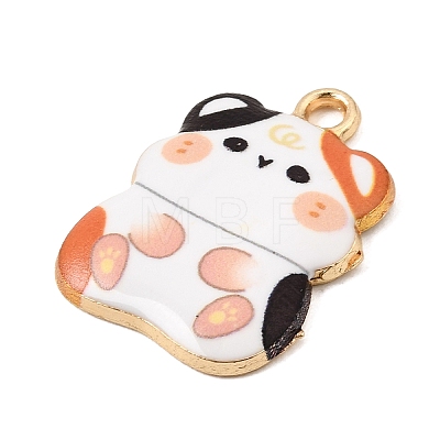 Printed Alloy Pendants AL-CBAD39A-07A-1