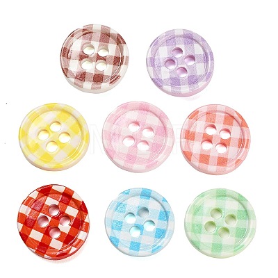 4-Hole Resin Buttons RE-CBA93EE-10-1