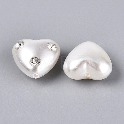 ABS Plastic Imitation Pearl Beads SACR-T017-79B-1