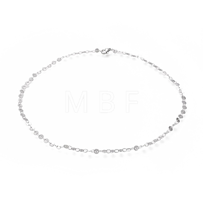 304 Stainless Steel Link Chains Necklaces NJEW-I238-14C-P-1