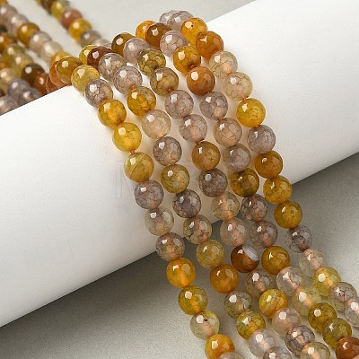 Natural Agate Beads Strands G-C082-A01-54-1