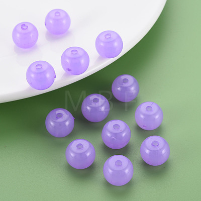 Imitation Jelly Acrylic Beads MACR-S373-14-EA04-1