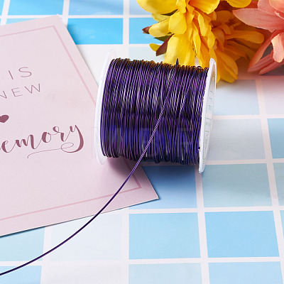 Round Copper Beading Wire for Jewelry Making YS-TAC0004-0.8mm-08-1