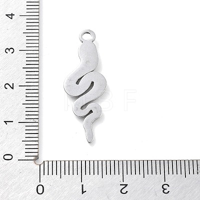 304 Stainless Steel Pendants STAS-I327-03P-01-1