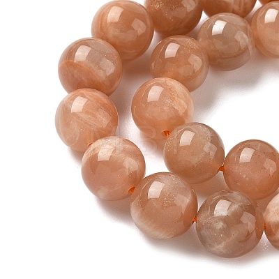 Round Natural Multi-Moonstone Beads Strands G-I176-09-10mm-01-1