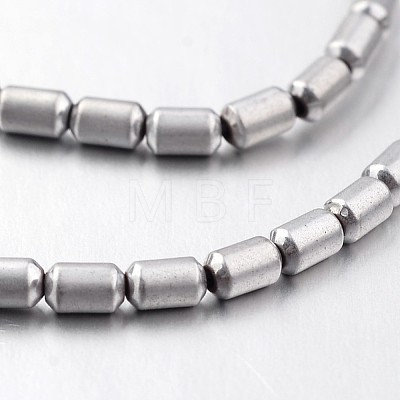 Electroplate Non-magnetic Synthetic Hematite Bead Strands G-F300-39-F-1