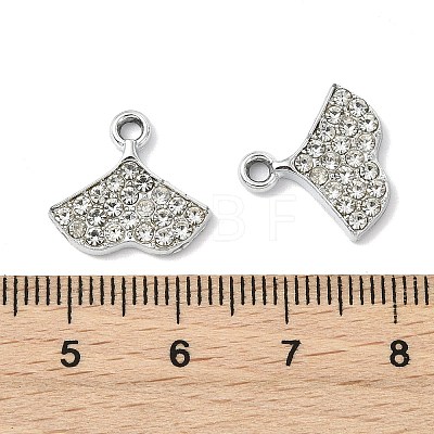 Alloy Crystal Rhinestone Pendants ALRI-T012-04B-P-1