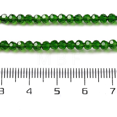 Transparent Glass Beads Strands EGLA-A035-T3mm-D10-1