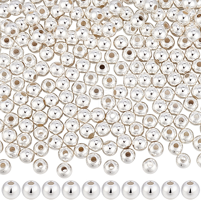 Rack Plating Brass Beads KK-PA0001-09C-1