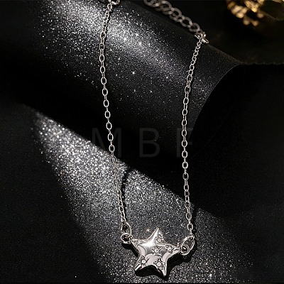 Alloy Micro Pave Clear Cubic Zirconia Link Bracelets for Women AL-CBA3C8B-04P-1