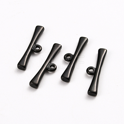304 Stainless Steel Toggle Clasps Parts STAS-D142-06C-B-1