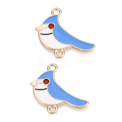 Alloy Enamel Connector Charms PALLOY-Q467-02G-02-1