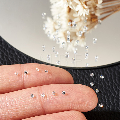 500Pcs Diamond Shape Grade AAA Cubic Zirconia Cabochons ZIRC-TADJ0001-01E-1
