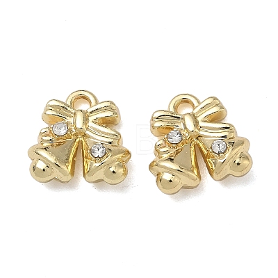 Christmas Alloy Crystal Rhinestone Pendants FIND-L026-01C-G-1