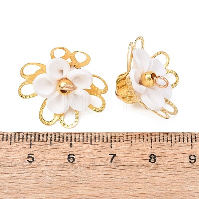 Handmade Polymer Clay Connector Charms CLAY-C008-06-1