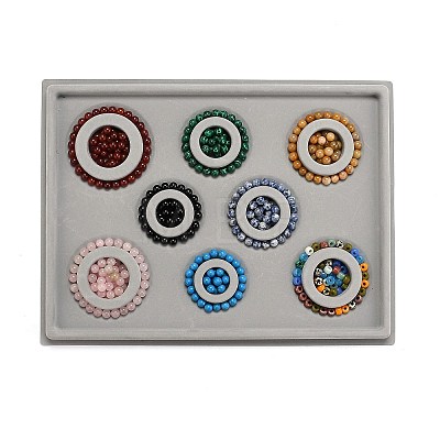 8 Sizes Plastic Rectangle Bracelet Design Board TOOL-D052-01-1