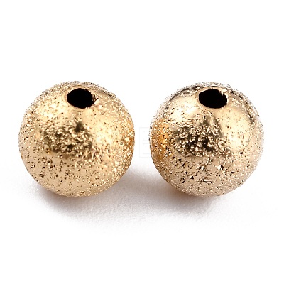 Long-Lasting Plated Brass Beads X-KK-O133-004C-G-1