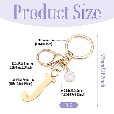 Stainless Steel Keychains KEYC-TAC0035-004J-G-1